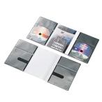 Elecom диск кейс компактный CD DVD 2 шт. входит 10 листов упаковка черный CCD-DP2D10BK