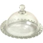 Vivienne( Vivienne ) стекло купол проигрыватель -to plate есть 14× высота 10cm дисплей бардачок маленький подарок Novelty 6510