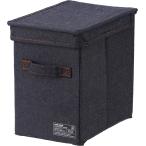  не 2 торговля (Fujiboeki) место хранения box LB Denim style внутренний box длина половина крышка есть ширина 18× глубина 26× высота 26cm голубой складывать 