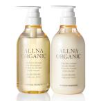 ショッピングシャンプー allna organic オルナ オーガニック シャンプー トリートメント セット 無添加 日本製 (モイスチャー（ボトル・各500ml）)