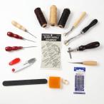 レザークラフト 道具 セット 初心者 キット送料無料 革 DIY 手作り 裁縫 レザーツール 皮革 工具 16点セット
