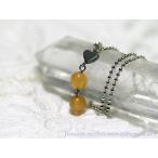 パワーストーンネックレスオレンジカ...