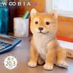 犬 置物 ガーデニング 雑貨 ガーデン オーナメント オブジェ 〔 柴犬 猫 庭 ペット WooBia