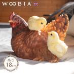 ニワトリ 鳥 置物 ガーデニング 雑貨 ガーデン オーナメント オブジェ 〔 犬 猫 庭 ペット WooBia