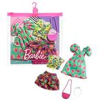 バービー(Barbie) ファッション2パック スイカトロピカル 着せ替え人形用ドレス アクセサリー専用収納ケース付き3歳~ GRC85