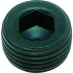 ねじ・ボルト・ナット 六角穴付止めねじ ＴＲＵＳＣＯ　テ－パ－沈みプラグＳＰ２　黒染め　ＰＴ１／４　１５個入　  (Y1082-0114)