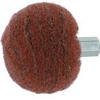 研削研磨用品 ナイロン軸付ホイール ＴＲＵＳＣＯ　曲面軸付ナイロンホイール　Φ５０　＃２４０（１個入）　  (TRNJ50-240-1P)