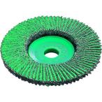 研削研磨用品 ディスクペーパー ＴＲＵＳＣＯ　ＧＰトップＤＸ　アランダム　Φ１００　２層構造　５枚入　１００＃  (GP100DX（100）)