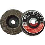 研削研磨用品 ディスクペーパー ＴＲＵＳＣＯ　ＧＰトッププレミアム　アランダム　Φ１００　１０枚入　１００＃  (GPP-10016（100）)