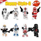 ブロック互換 レゴ 互換品 レゴミニフィグ スターウォーズ キーリー レッド 8体Bセット レゴブロック LEGO クリスマス プレゼント