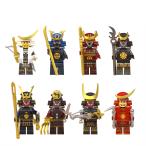 ブロック互換 レゴ 互換品 レゴミニフィグ サムライ 侍 武士Bセット レゴブロック LEGO クリスマス プレゼント