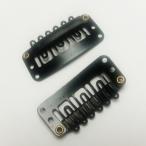  маленький размер парик для .... зажим Mini * чёрный ( примерно 2cm ширина )