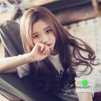 ウィッグ セミロング 前髪なし 自然 小顔 フルウィッグ ミディアム 茶髪 ウェーブ レディーズ カール 安い かつら 可愛い グラデーション