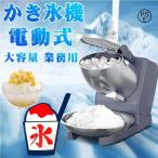 2024 夏 新登場 電動かき氷機 かきごおり機 電気砕氷機 業務用 電動かき氷機 業務用かき氷機 操作簡単 洗える 家庭用 商業用