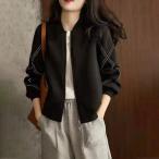 【セール期間】 ブルゾン レディース ブルゾン 春アウター 春服 マウンテンパーカー パーカー カジュアル スタジャン 秋服 春コーデ アメカジ ビジネス オフィス
