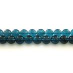 Yahoo! Yahoo!ショッピング(ヤフー ショッピング)フローライト ブルー 12mm 丸玉 天然石 ビーズ 半連 約17〜18cm
