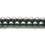 Yahoo! Yahoo!ショッピング(ヤフー ショッピング)ヘマタイト 11mm 丸玉 天然石 ビーズ 1連売 約37〜38cm