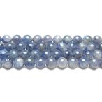 Yahoo! Yahoo!ショッピング(ヤフー ショッピング)アイオライト 8mm 丸玉 天然石 ビーズ 半連 約17〜18cm