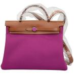 エルメス エールバッグ ジップ31 PM ルトゥルネ ラッカー ローズパープル U刻印 未使用♪送料無料・返品可♪