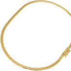 K18YG 6面ダブル 喜平アンクレット 23cm 5.1g A♪ キヘイ 18金 イエローゴールド♪送料無料・返品可。