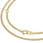 K18YG 2 поверхность одиночный плоский колье 42cm 5.8g A!ki разделение 18 золотой желтое золото! бесплатная доставка * возможен возврат товара!