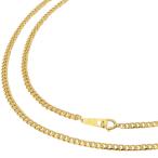 K18YG 6 поверхность одиночный плоский колье 68.5cm 16.0g A!ki разделение 18 золотой желтое золото! бесплатная доставка * возможен возврат товара.