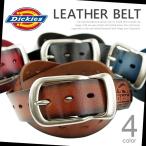 ベルト メンズ ベルト レディース レザー Dickies ディッキーズ メール便不可