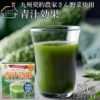 九州産青汁 青汁効果(3g×80包)送料無料 原料はすべて九州産 乳酸菌配合
