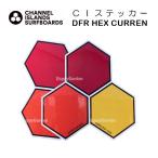 サーフィン サーフボード ステッカー アルメリック チャンネル アイランド ヘキサ シール  ロゴ ALMERRICK CI DFR HEX