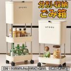 蓋付きゴミ箱ゴミ箱ふた付き薄型分別約幅21cmゴミ箱分別ゴミ箱1段2段3段...