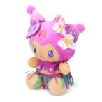 ショッピングハワイ ハワイアン雑貨 ハワイ雑貨 ハワイ限定 ハワイ直輸入 クロミ キーホルダー ぬいぐるみ 日焼けクロミ 【Kuromi クロミぬいぐるみキーチェーン】ハワイ お土産