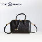 Tory Burch トリーバーチ T Monogram Tモノグラム エンボス プチバレルバッグ ショルダーバッグ 斜め掛け ブラック クリスマス プレゼント