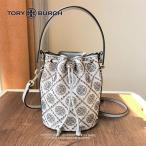 トリーバーチ TORY BURCH MONOGRAM Tモノグラム ナイトアウル エンベリッシュ ミニバケットバッグ レディース プレゼント ギフト