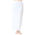 (ソウビエン) 裾除け 綿 女性 着物 日本製 さらし 通年 洗える 肌着 裾よけ 下ばき 白 レディース 女性 uw0153k Mサイズ