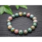 ブラッドストーン10mmブレスレット天然石・パワーストーン・ナチュラル健康...