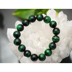 高品質グリーンタイガーアイAAAA10mmブレスレット天然石・パワーストー...