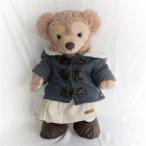 ダッフィーシェリーメイコスチューム・Mサイズduffy ふわふわドット柄ダッフルコート&スカート・お靴セットcoat46-m 洋服