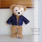 ★Sサイズ43cm・duffy*ダッフィー*シェリーメイコスチューム★着まわし抜群！Ｇジャン・jacket4 【手作り】【ハンドメイド】【グッズ】ハンドメイド