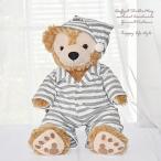 ダッフィーコスチューム・duffyMサイズ グレーボーダーパジャマ・pj-59m