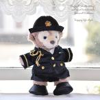 ダッフィー*シェリーメイ・ハンドパペットサイズ★本格的!警察官コスチューム女の子用★policewoman-hp【洋服】