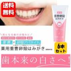 【送料無料】薬用重曹卵殻はみがき 120g×6本セット 【医薬部外品】気になる黄ばみを落として笑顔輝く白い歯へ♪ 歯磨き粉 歯の汚れ 歯のホワイトニング