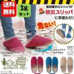 【送料無料】防災スリッパ まもれ〜る ×３足セット 耐踏抜きインソール内蔵で貫通防止仕様の防犯スリッパ♪ 防災スリッパ 防災グッズ 踏み抜き防止 かかと付き