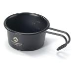 キャンピングムーン(CAMPING MOON) シェラカップ 黒 黒シェラ キャンプ用 コップ ミニシェラカップ ベビーシェラ 60ml BKS