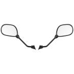 バイクパーツセンター(Bike Parts Center) バイクミラー 7号:8mm 左右セット ヤマハ原付スクーター楕円 6013