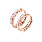 MIKAMU 愛の証 ペアリング ジュエリーレディースリング メンズリング フリーサイズ シルバー925 純銀製 婚約指輪 結婚指輪 友達