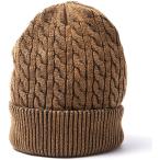 （大きいサイズ）BASIQUENTI(ベーシックエンチ) Bleach Knit Cap ニット帽 オールシーズン 男女兼用 ブラック