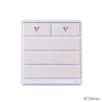 ディズニー　収納チェスト　エスター　幅80・4段　ピンク