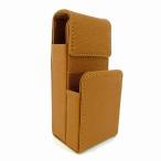 iQOS アイコス レザー ポーチ タバコポーチ アイコスケース 麦柄 キャメル 電子タバコケース 加熱式タバコ ラッピング CS-003 宅配便のみ