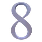  криптомерия рисовое поле Ace этаж число отображать PH01 No.8 214-458 satin silver 