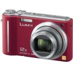 パナソニック デジタルカメラ LUMIX1010万画素 光学12倍ズーム(レッド)DMCT